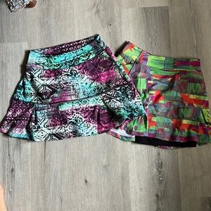 Set of 2 Dona Jo Jojo running skorts